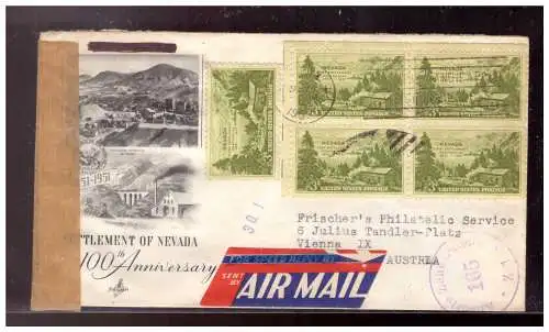 USA  Rundstempel (Datum und/oder Ort klar)