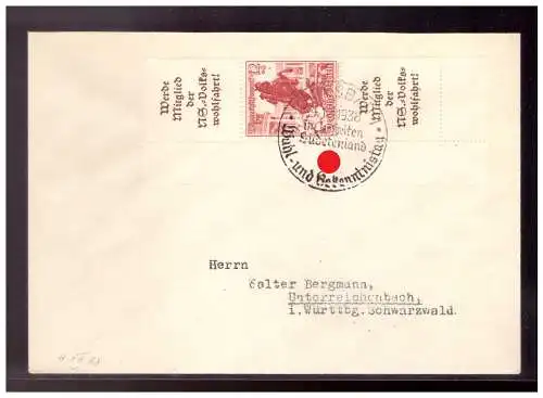 Sud. Reichenberg-M.  Rundstempel (Datum und/oder Ort klar)