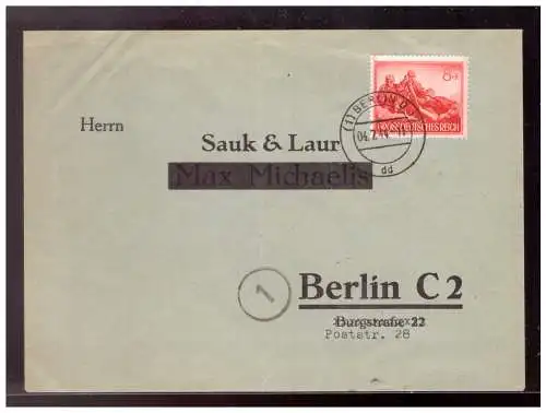 Deutsches Reich  Gefälligkeitsstempel