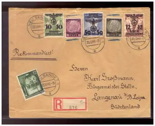 Deutsches Reich  Rundstempel (Datum und/oder Ort klar)