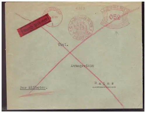 Deutsches Reich  Rundstempel (Datum und/oder Ort klar)