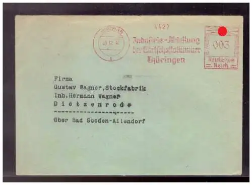 Deutsches Reich  Rundstempel (Datum und/oder Ort klar)