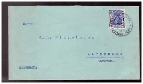 Deutsches Reich  Rundstempel (Datum und/oder Ort klar)