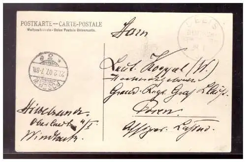 Deutsches Reich  Rundstempel (Datum und/oder Ort klar)