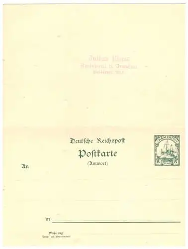 Deutsches Reich  Rundstempel (Datum und/oder Ort klar)
