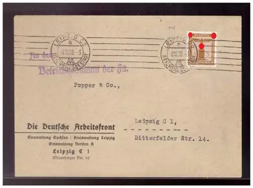 Deutsches Reich  Rundstempel (Datum und/oder Ort klar)