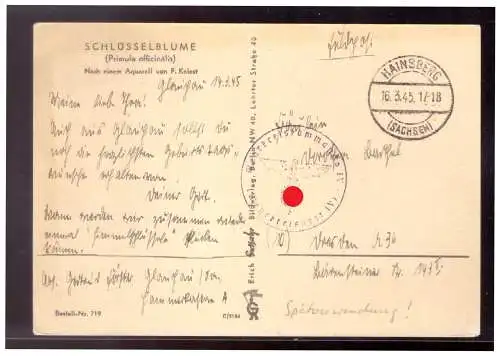 Deutsches Reich  Rundstempel (Datum und/oder Ort klar)