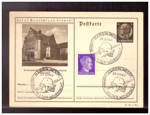 Deutsches Reich  Rundstempel (Datum und/oder Ort klar)