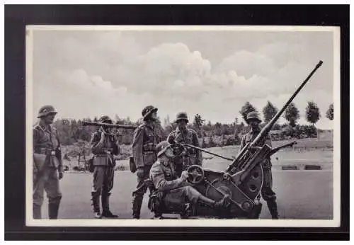 [Propagandapostkarte] Dt- Reich (022701) Propaganda Postkarte Unsere Luftwaffe, gelaufen. 