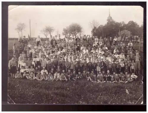 Dt-Reich (022722) Propagandafoto 1. Jungschar- Kreistreffen Pirna Himmelfahtrt 1931 Gr ca. 12.3 x 17 cm				