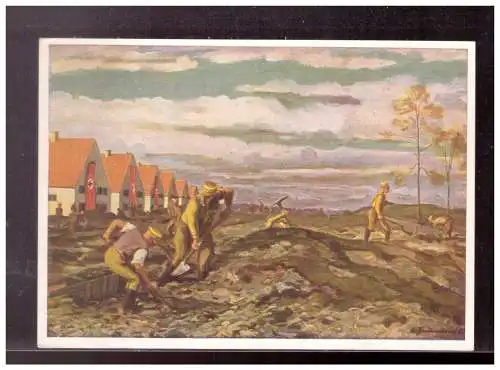 [Propagandapostkarte] Dt- Reich (022751) Propaganda Deutscher erwirb das SA-Sportabzeichen mit MNR 750 mit FDC Stempel von Helgoland!!. 