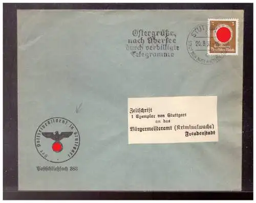 Deutsches Reich  Rundstempel (Datum und/oder Ort klar)