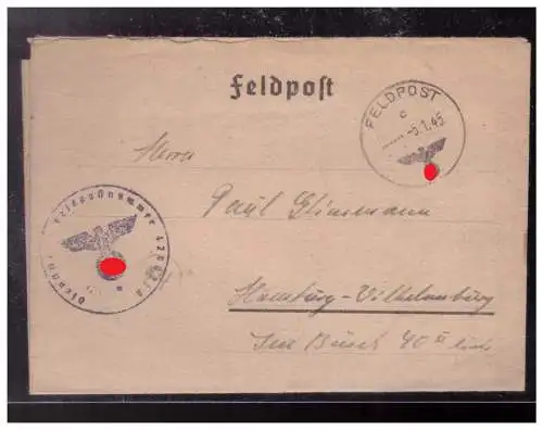 Deutsches Reich  Rundstempel (Datum und/oder Ort klar)