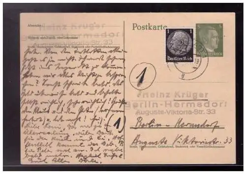 Deutsches Reich  Rundstempel (Datum und/oder Ort klar)