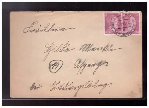 Deutsches Reich  Rundstempel (Datum und/oder Ort klar)