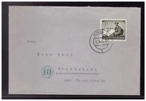 Deutsches Reich  Rundstempel (Datum und/oder Ort klar)