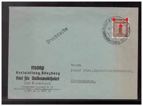 Deutsches Reich  Rundstempel (Datum und/oder Ort klar)