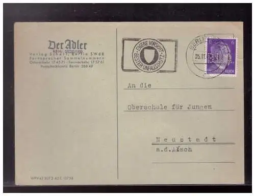 Deutsches Reich  Rundstempel (Datum und/oder Ort klar)