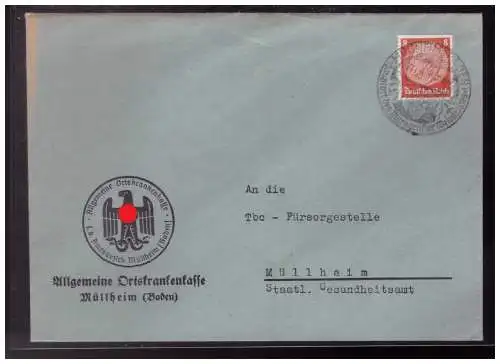 Deutsches Reich  Rundstempel (Datum und/oder Ort klar)