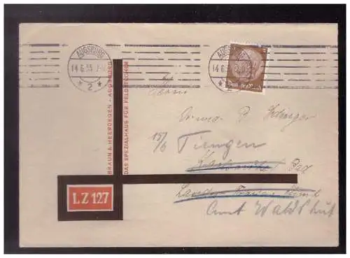 Deutsches Reich  Rundstempel (Datum und/oder Ort klar)