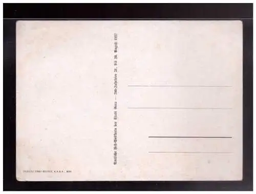 [Ansichtskarte] Dt.- Reich (022880) Propaganda AK Das Tausendjährige Gera 700 Jahre Stadt, ungebraucht. 