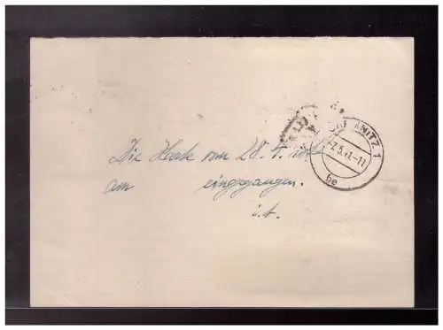 Deutsches Reich  Rundstempel (Datum und/oder Ort klar)