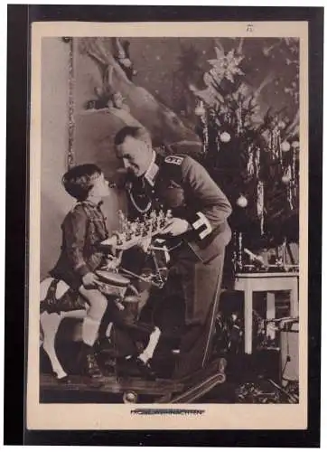 [Propagandapostkarte] Dt.- Reich (022987) Propaganda Postkarte, Die Wehrmacht, Fröhliche Weihnachten entnommen aus der Wehrmacht gel. Ludwigsh. 