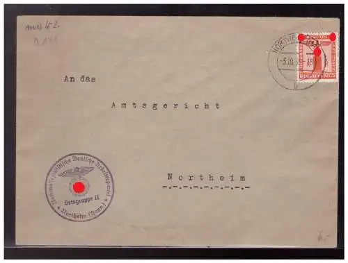 Deutsches Reich  Rundstempel (Datum und/oder Ort klar)