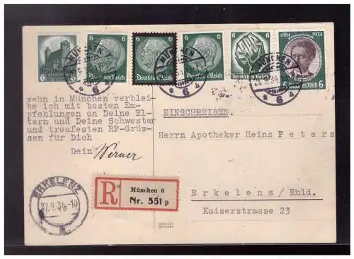 Deutsches Reich  Rundstempel (Datum und/oder Ort klar)