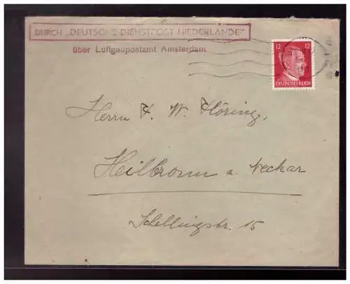 Deutsches Reich  Rundstempel (Datum und/oder Ort klar)