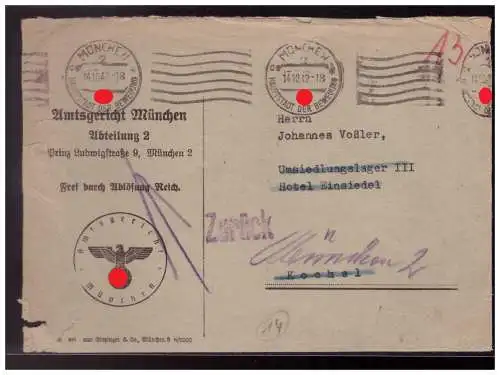 Deutsches Reich  Rundstempel (Datum und/oder Ort klar)