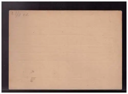 Dt- Reich (023047) Postkarte Verustmeldung, Überführungsflug nach Finnlad nördlich Putzig vermisst 25.6.1941