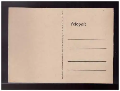 [Propagandapostkarte] Dt- Reich (023058) Propagandakarte Feldpost, deutsches Flugzeug schießt Briten ab, um 1942, ungebraucht. 
