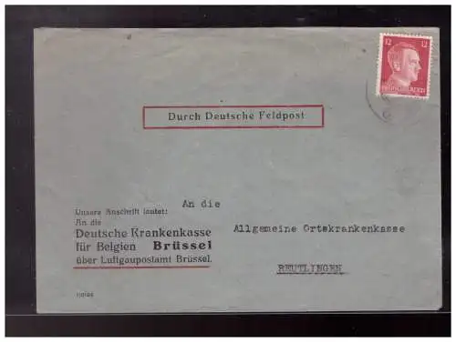 Deutsches Reich  Rundstempel (Datum und/oder Ort klar)