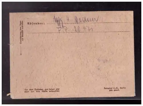 Deutsches Reich  Rundstempel (Datum und/oder Ort klar)