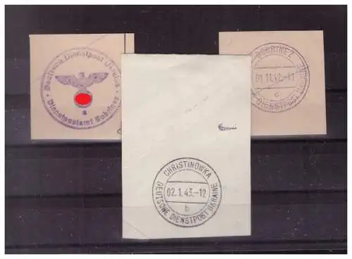 Deutsches Reich  Rundstempel (Datum und/oder Ort klar)