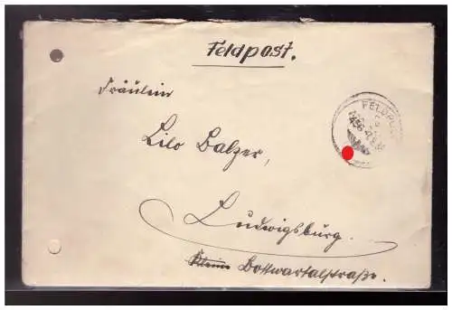 Deutsches Reich  Rundstempel (Datum und/oder Ort klar)