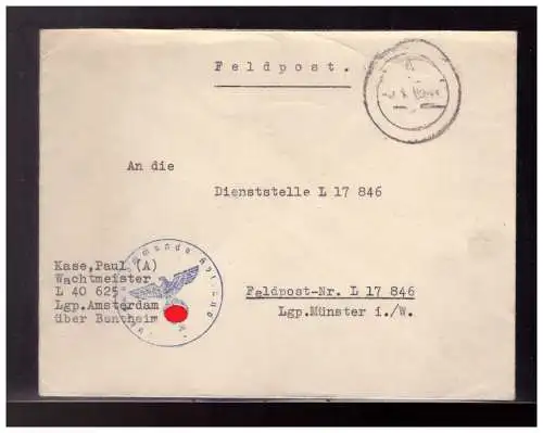 Deutsches Reich  Rundstempel (Datum und/oder Ort klar)