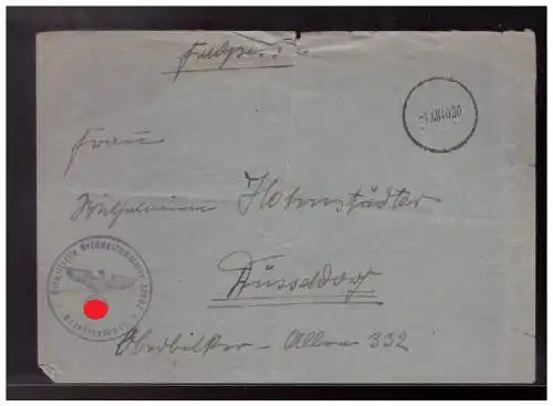 Deutsches Reich  Rundstempel (Datum und/oder Ort klar)