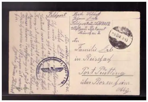 Deutsches Reich  Rundstempel (Datum und/oder Ort klar)