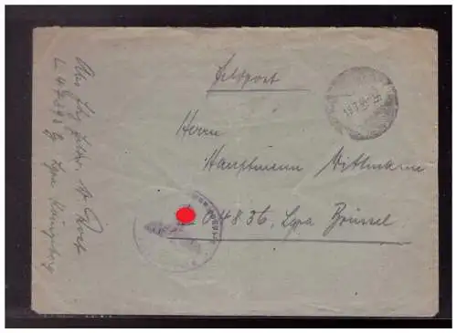 Deutsches Reich  Rundstempel (Datum und/oder Ort klar)