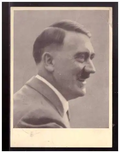 [Propagandapostkarte] Dt.- Reich (023194) Propagandakarte Männer der Zeit Nr 92, der Führer Adolf Hitler, blanco gestempeln München. 
