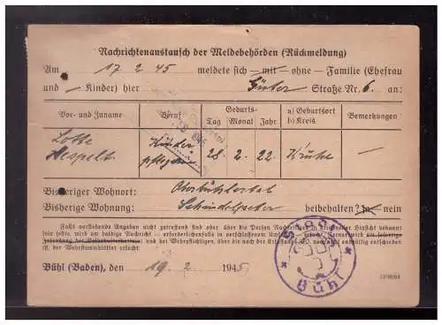 Deutsches Reich  Rundstempel (Datum und/oder Ort klar)