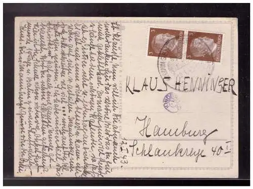 Deutsches Reich  Rundstempel (Datum und/oder Ort klar)