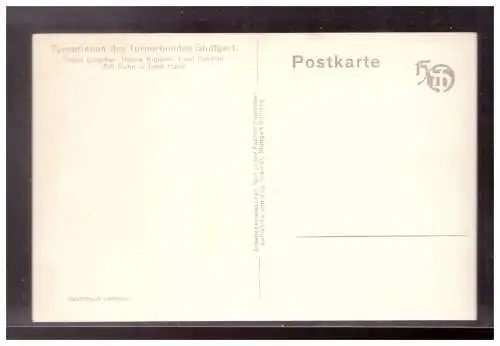 [Propagandapostkarte] AK Stuttgart (023272) Propagandakarte 15. Deutsches Turnfest 1933 Stuttgart, Turnerinnen, ungebraucht. 