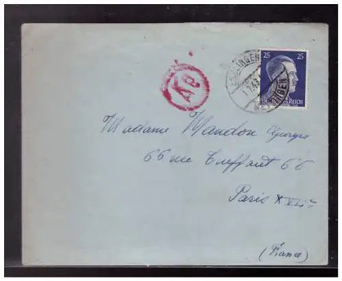 Deutsches Reich  Rundstempel (Datum und/oder Ort klar)