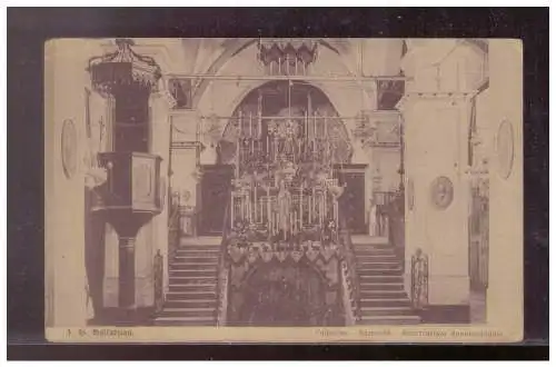 [Propagandapostkarte] Dt- Reich (023313) Ak WK I, Palästina- Nazareth Sanetuarium Annuntiationis, gelaufen DT Feldpost 19.6.1918. 