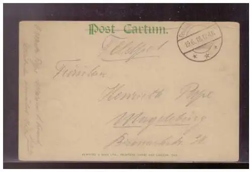 [Propagandapostkarte] Dt- Reich (023313) Ak WK I, Palästina- Nazareth Sanetuarium Annuntiationis, gelaufen DT Feldpost 19.6.1918. 