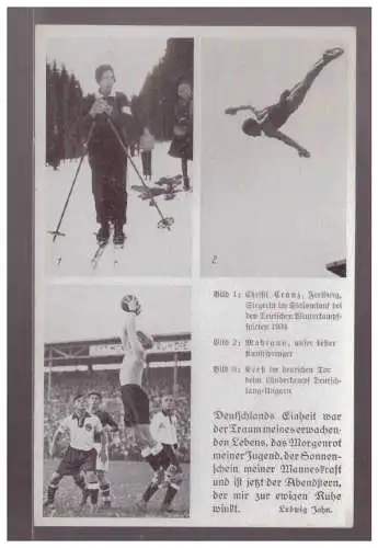 [Propagandapostkarte] DT-Reich (023348) Propaganda AK Leipzig Gaufest des Reichsbundes für Leibesübungen Gau, ungebraucht. 