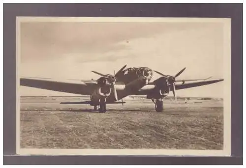 [Propagandapostkarte] DT-Reich (023381) Propagandakarte Unsere Luftwaffe Messerschmitt- Jaguar, gelaufen mit Fp 1940. 